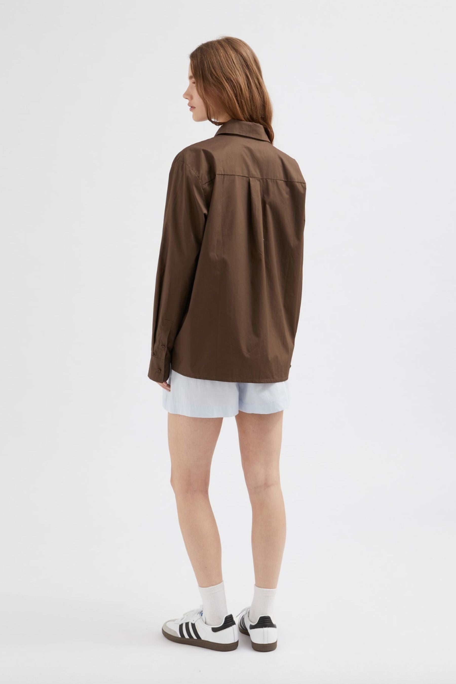 Cotton Shirt | Chocolate