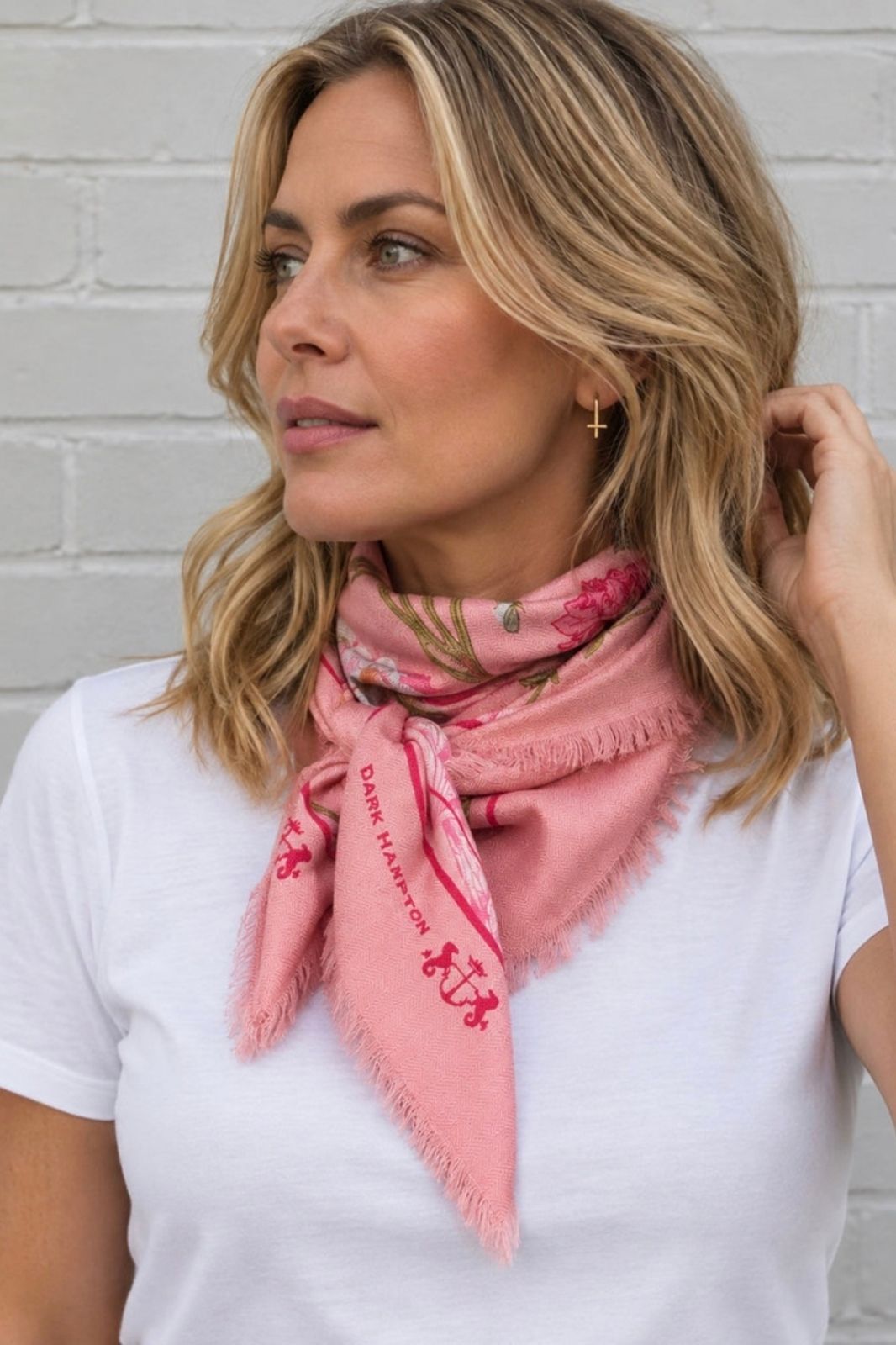 The DH The Caroline Wool Silk Scarf