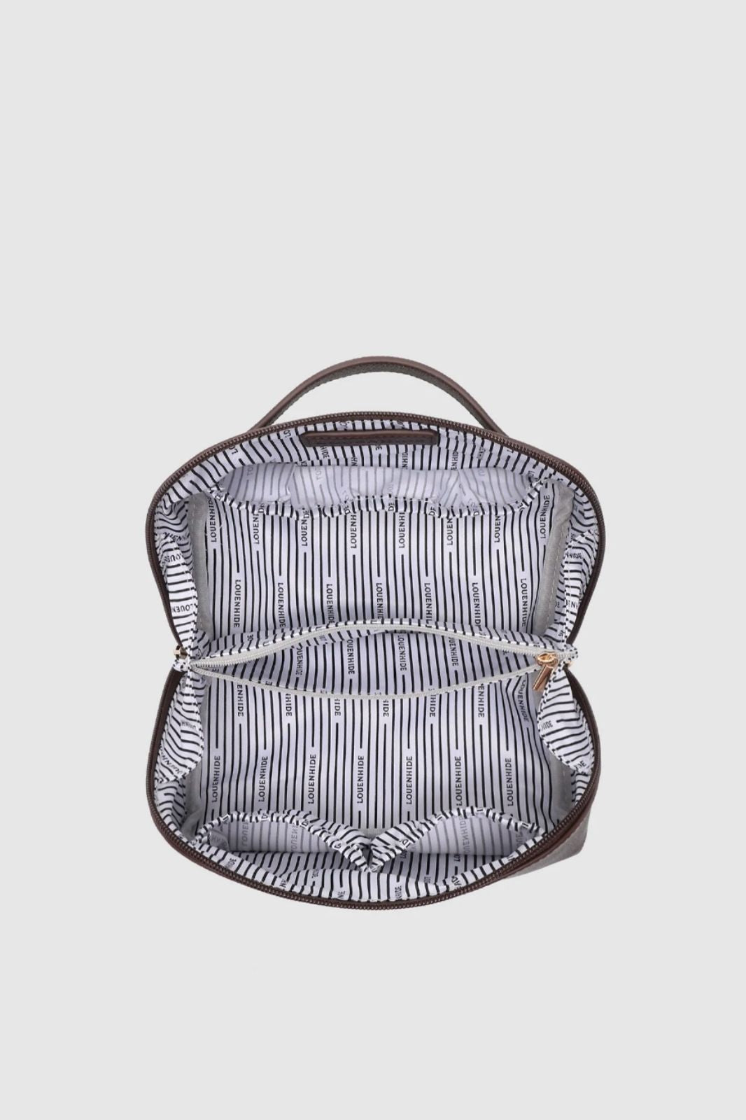 Ellis Makeup Bag | Chocolate