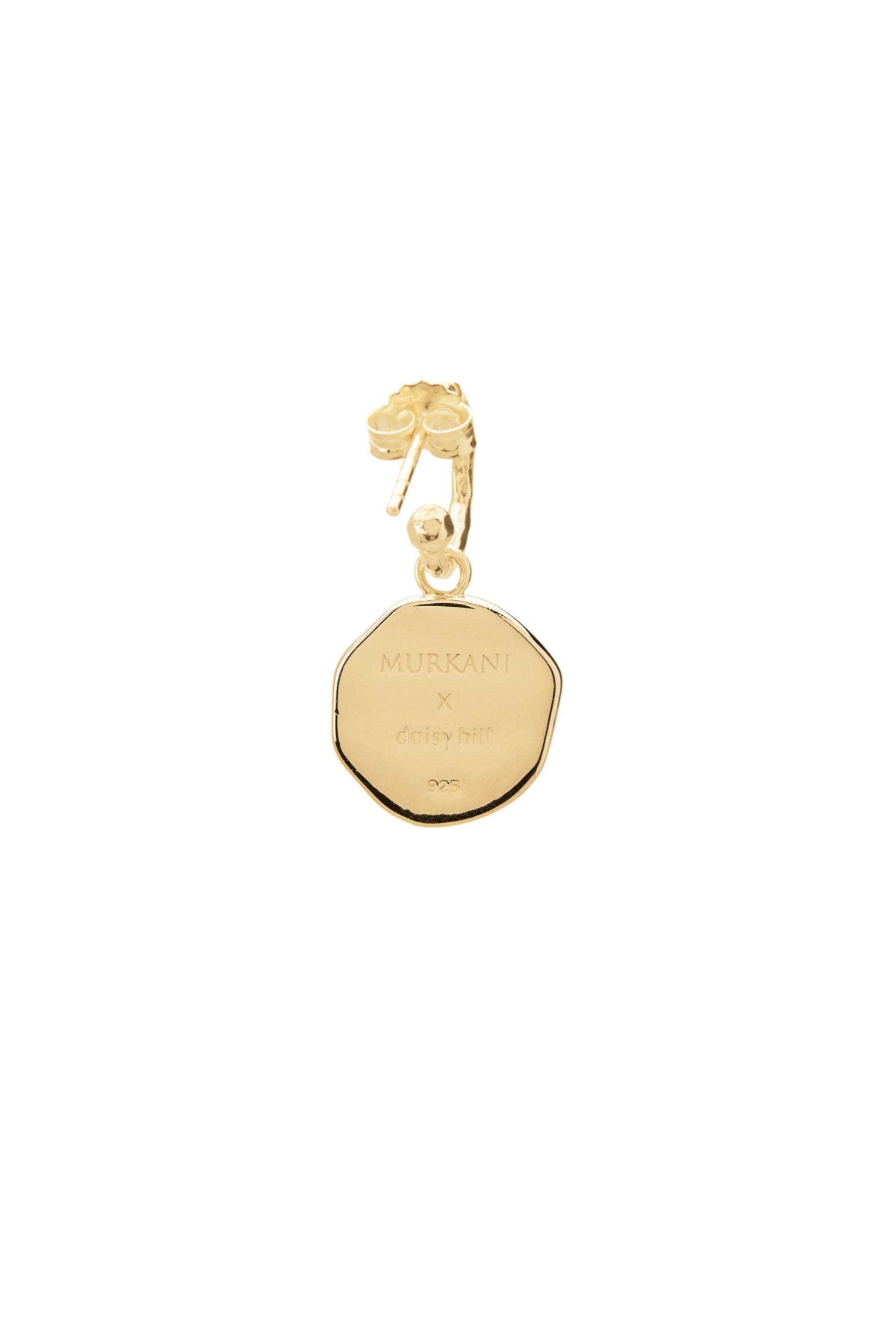 Ocean Dreamer Hoop Earrings | 18KT YG Plate