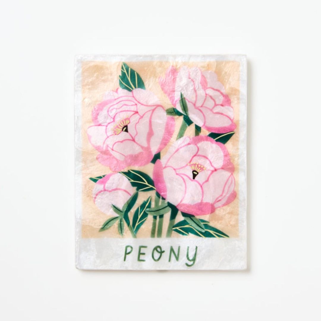 Market Wall Art | Peony