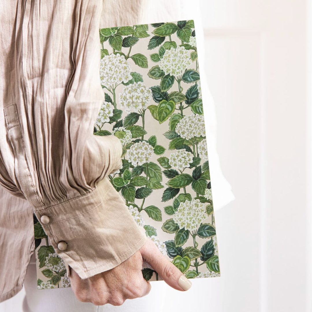 Hydrangea Notepad Jumbo Jotter
