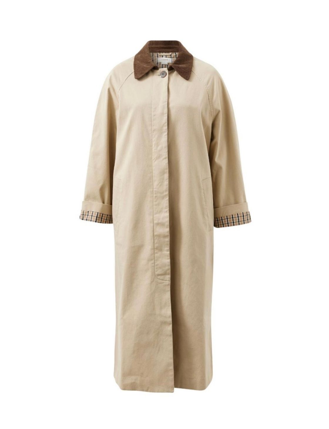 Ash Coat | Sand Choc Collar