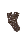 Socks | Chocolate & White Spot