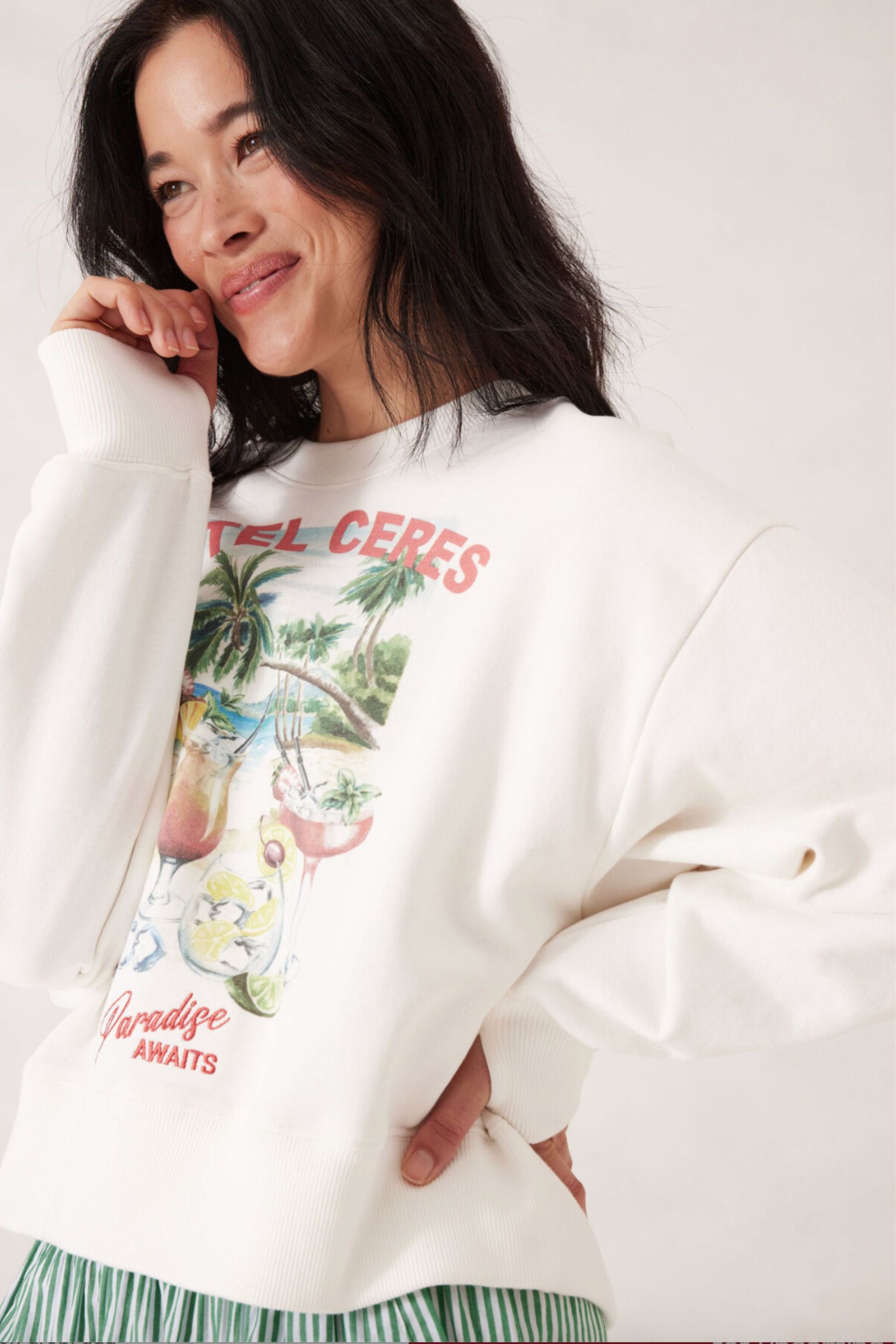 Slouchy Crew | Hotel Ceres Print