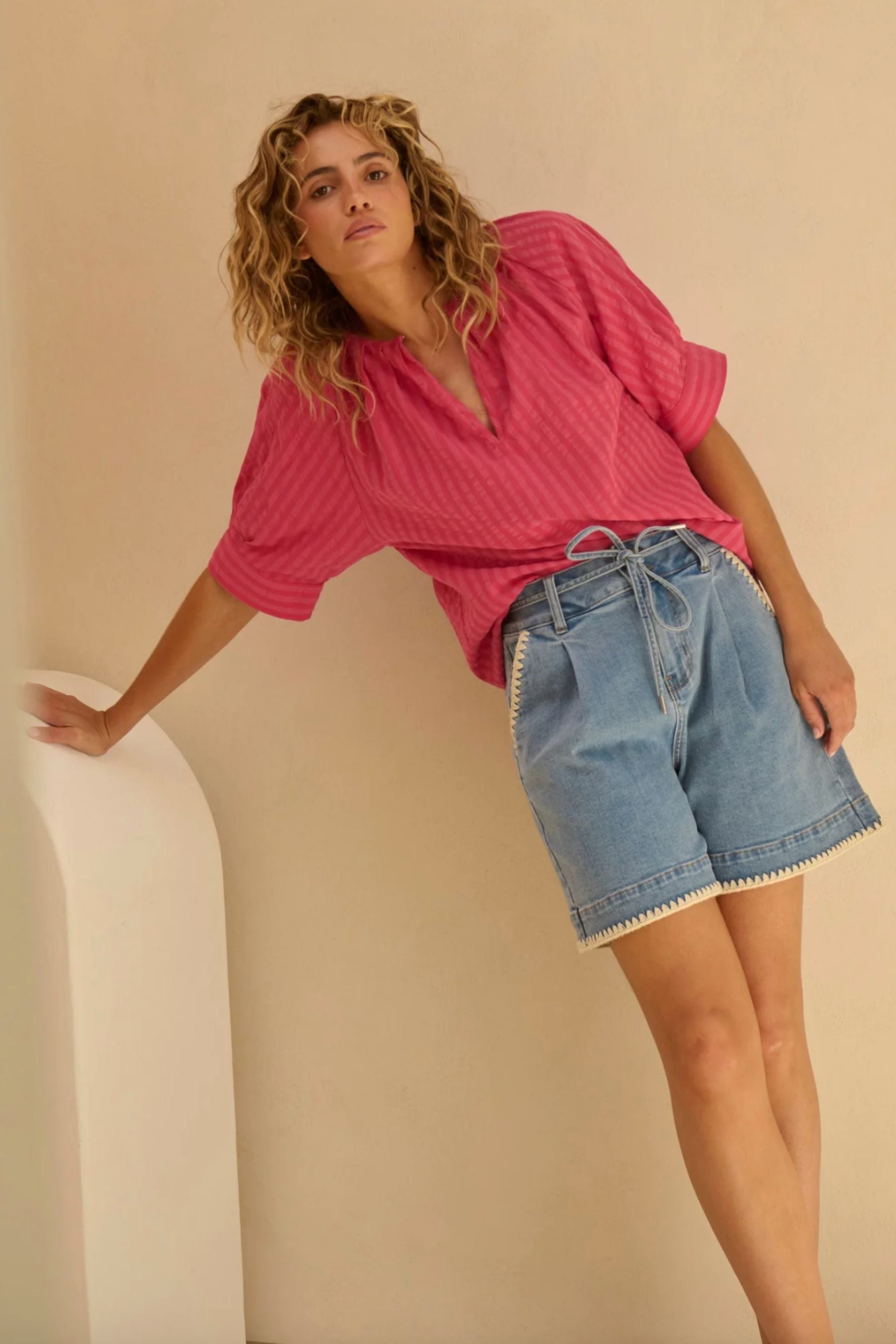 Abigail Short | 70's Blue