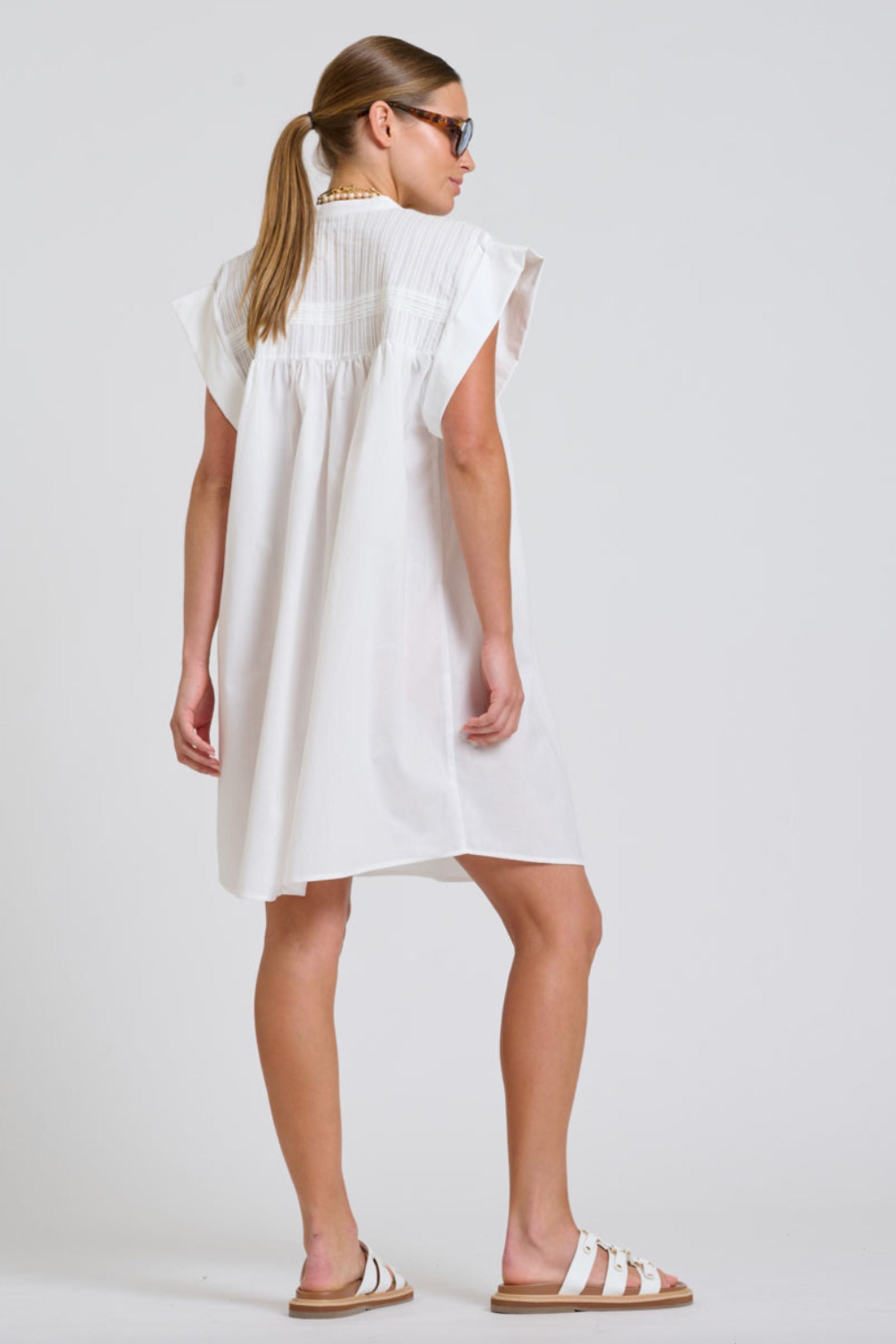 The Bella Dress | White