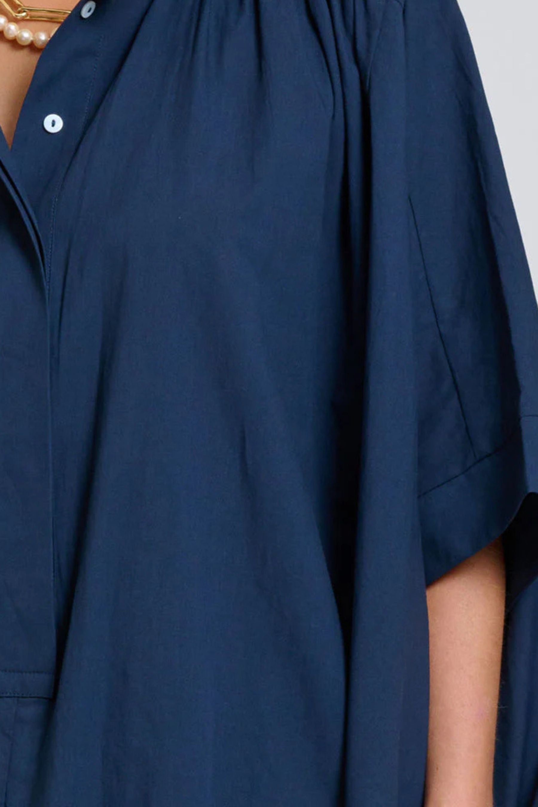 The Maggie Oversized Dress | French Navy