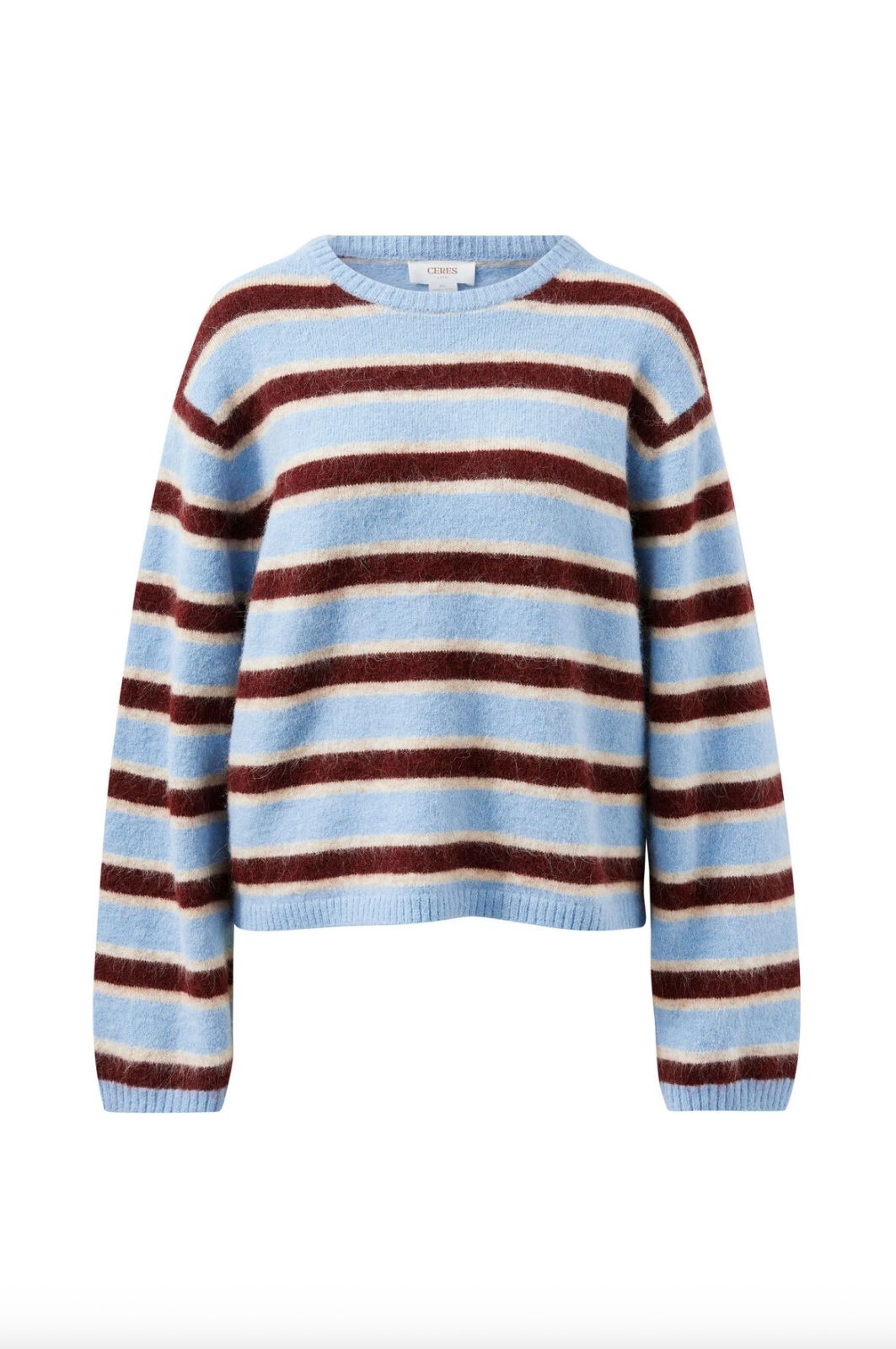 Bonny Lofty Knit | Blue Stripe
