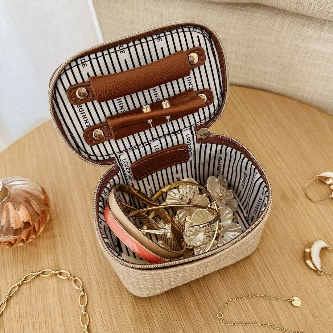 Trudy Jewellery Box | Natural/Tan