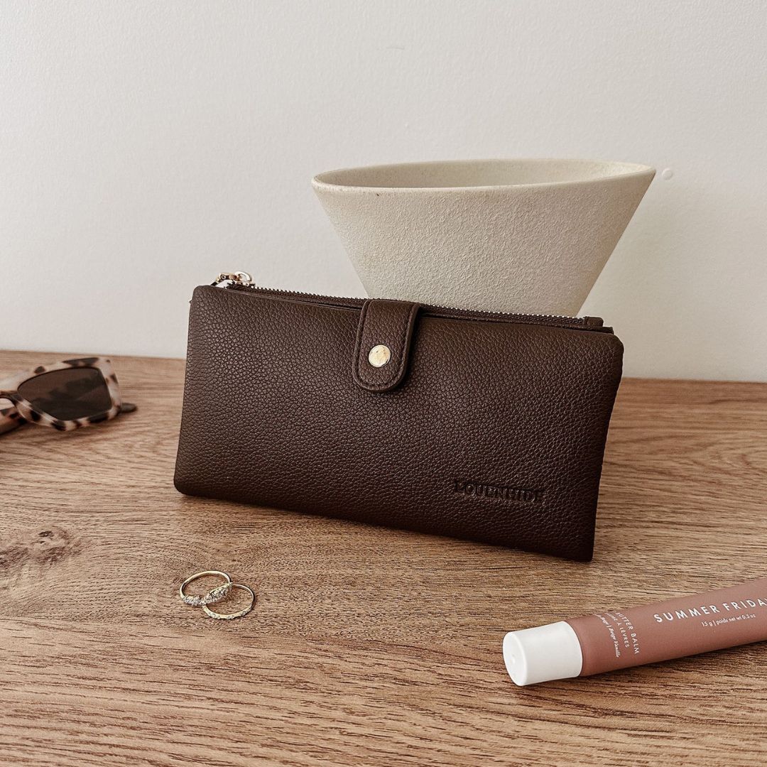 Stella Wallet | Chocolate