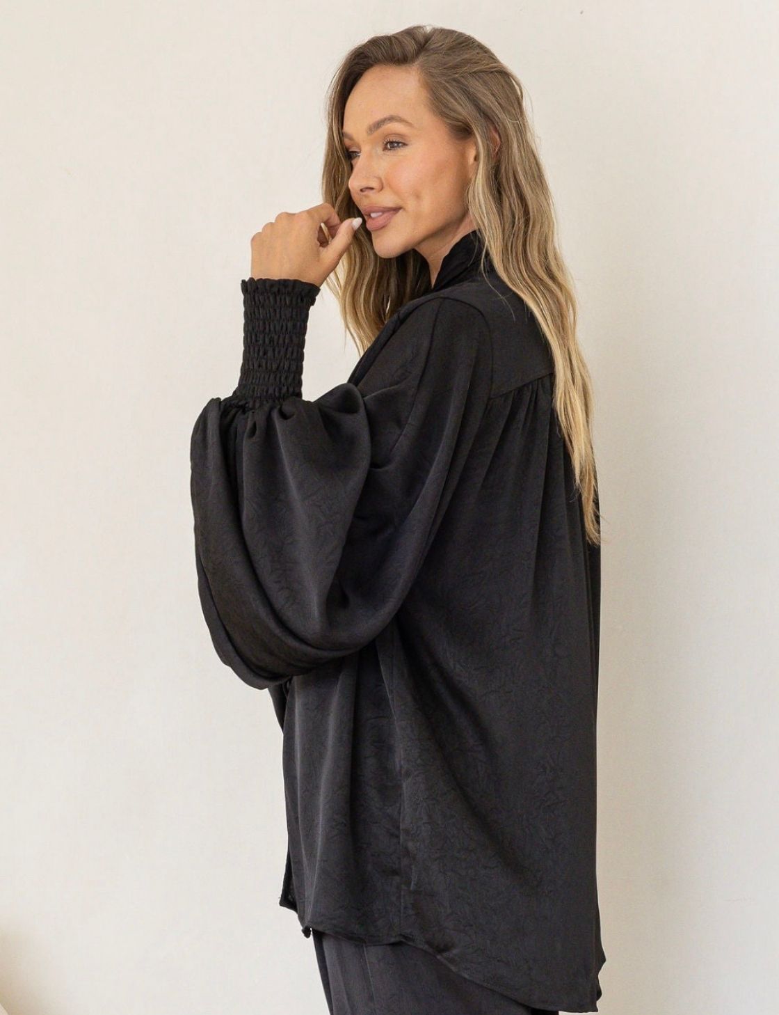 Portofino Luxe Dreams Shirt | Black