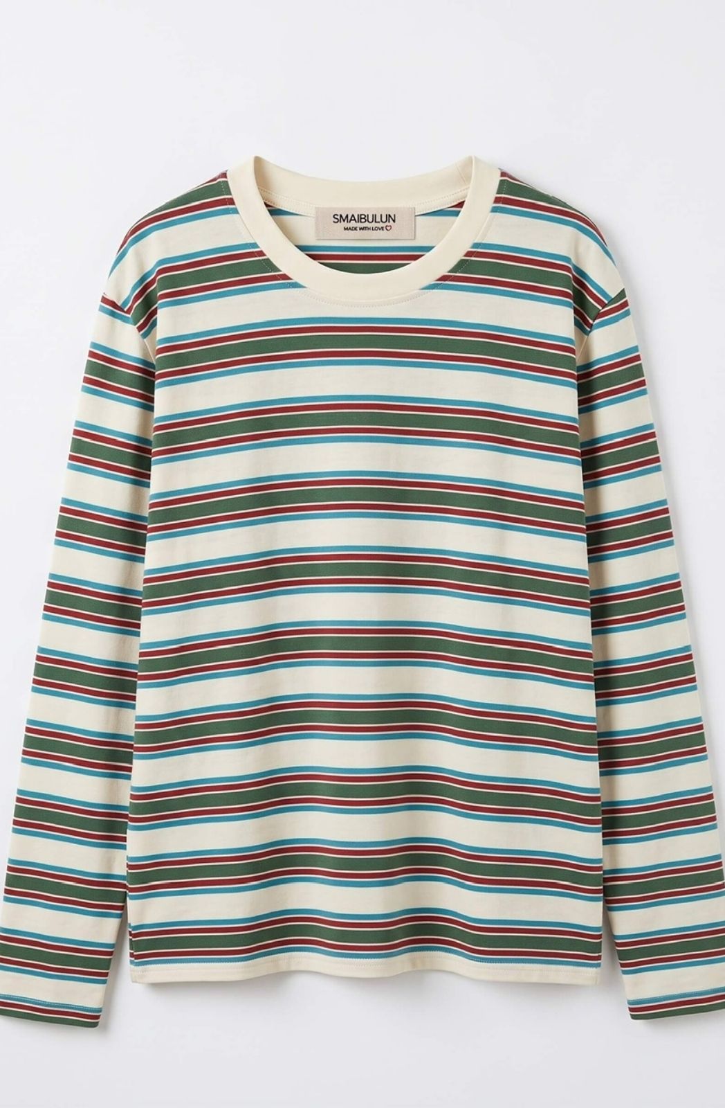 Vacation Stripe Tee | Green Stripe