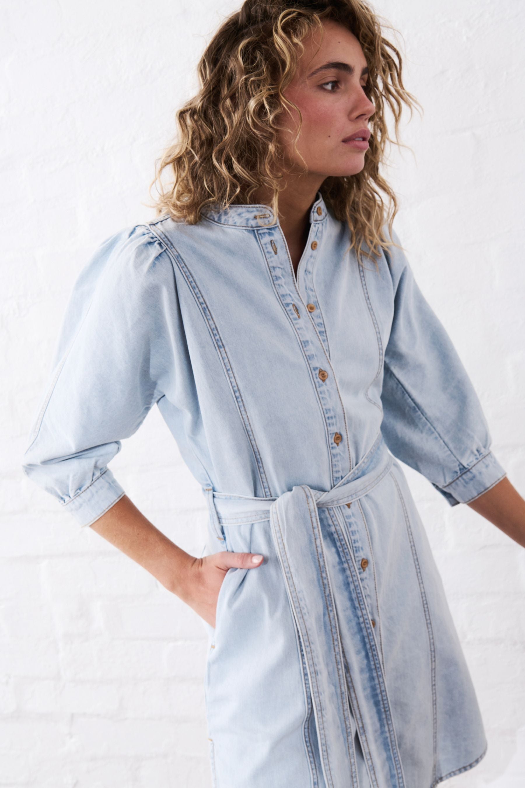 Gabriella Dress | Sky Blue