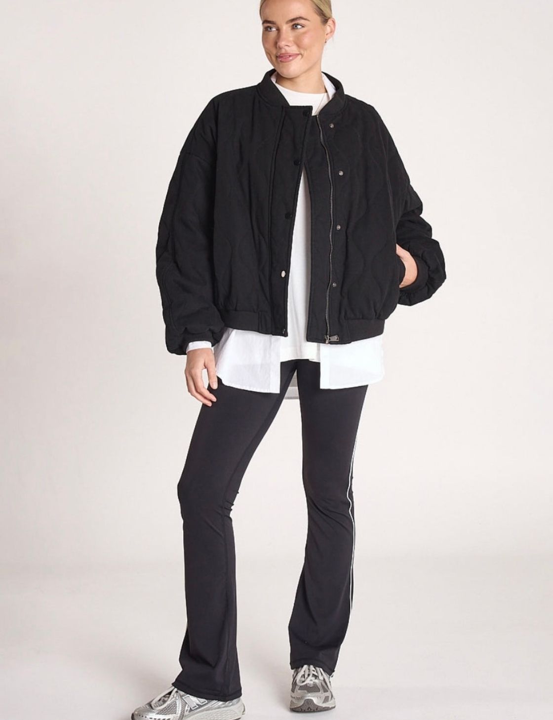 Asher Quilted Jacket | Black