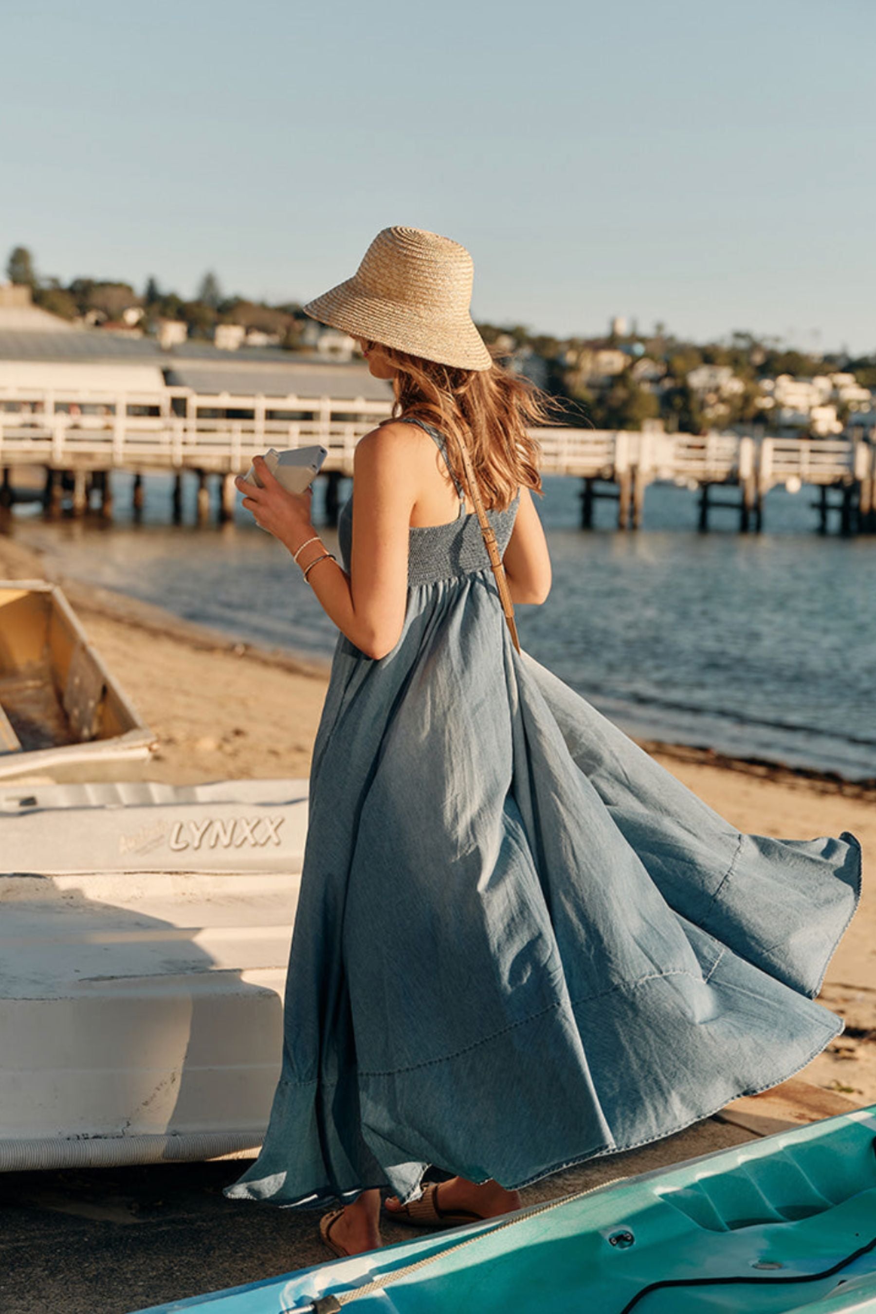 Hetty Denim Sundress