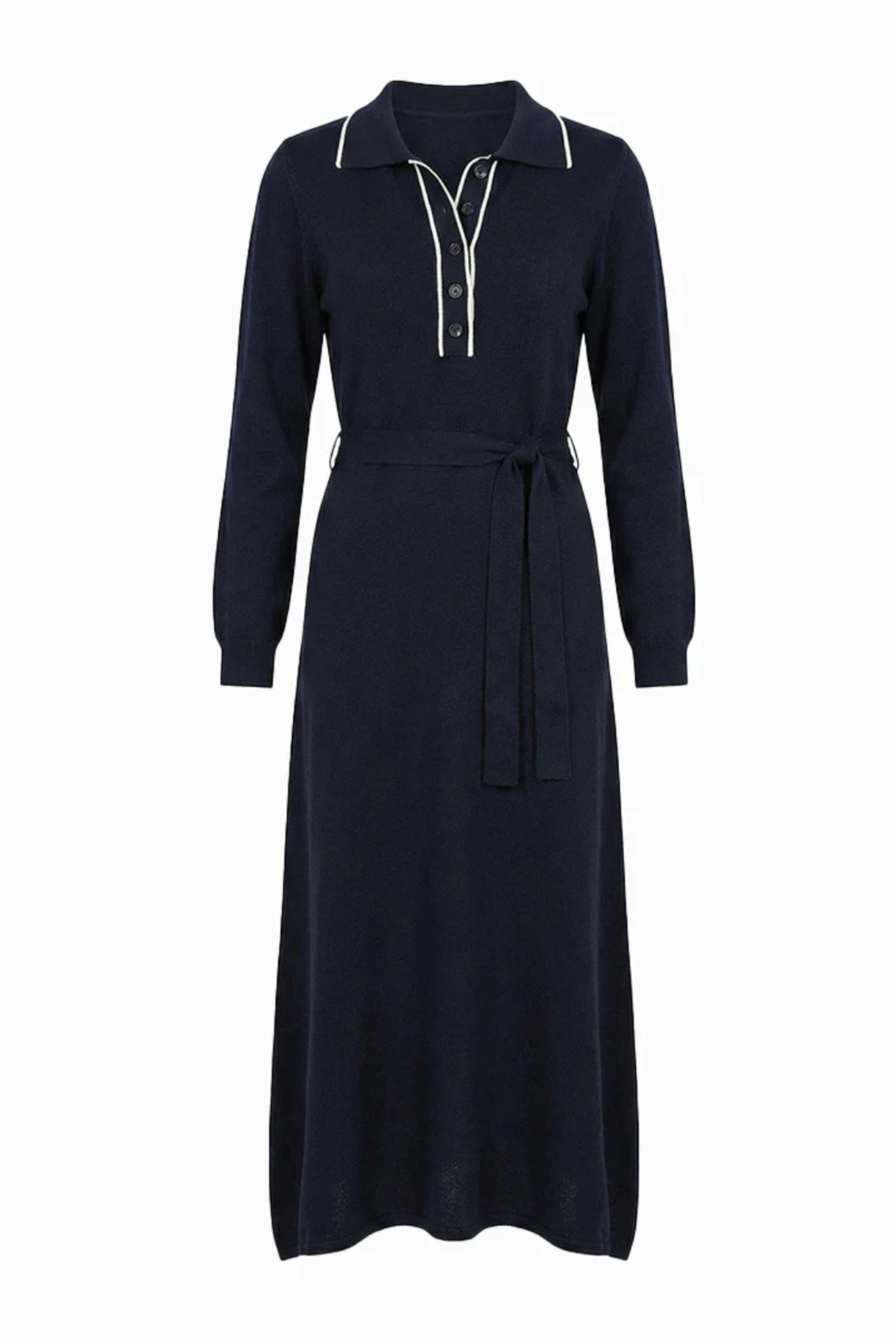 Ellena Knit Dress | Navy