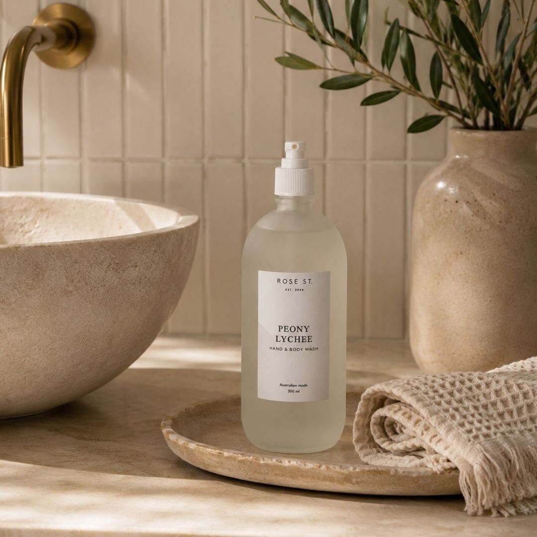 Pump Soap 500ml | Peony Lychee