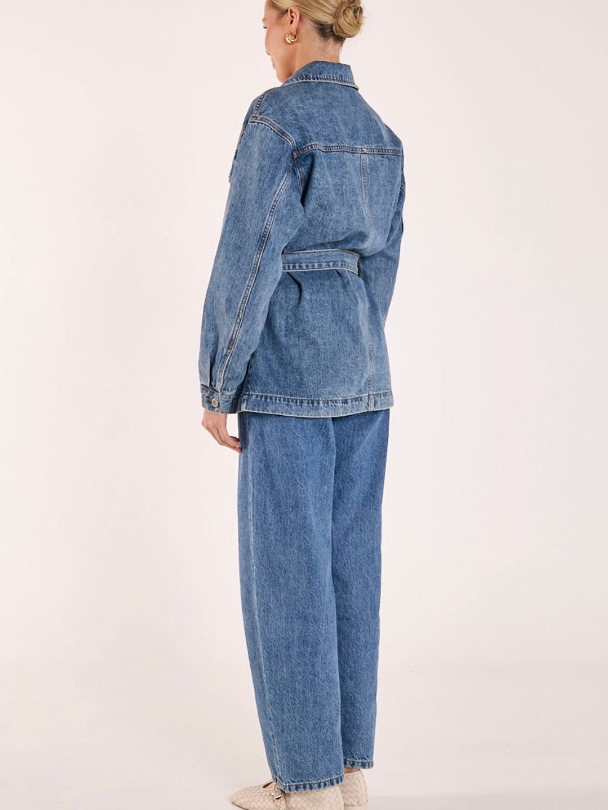 Tate Denim Jacket | Deep Blue