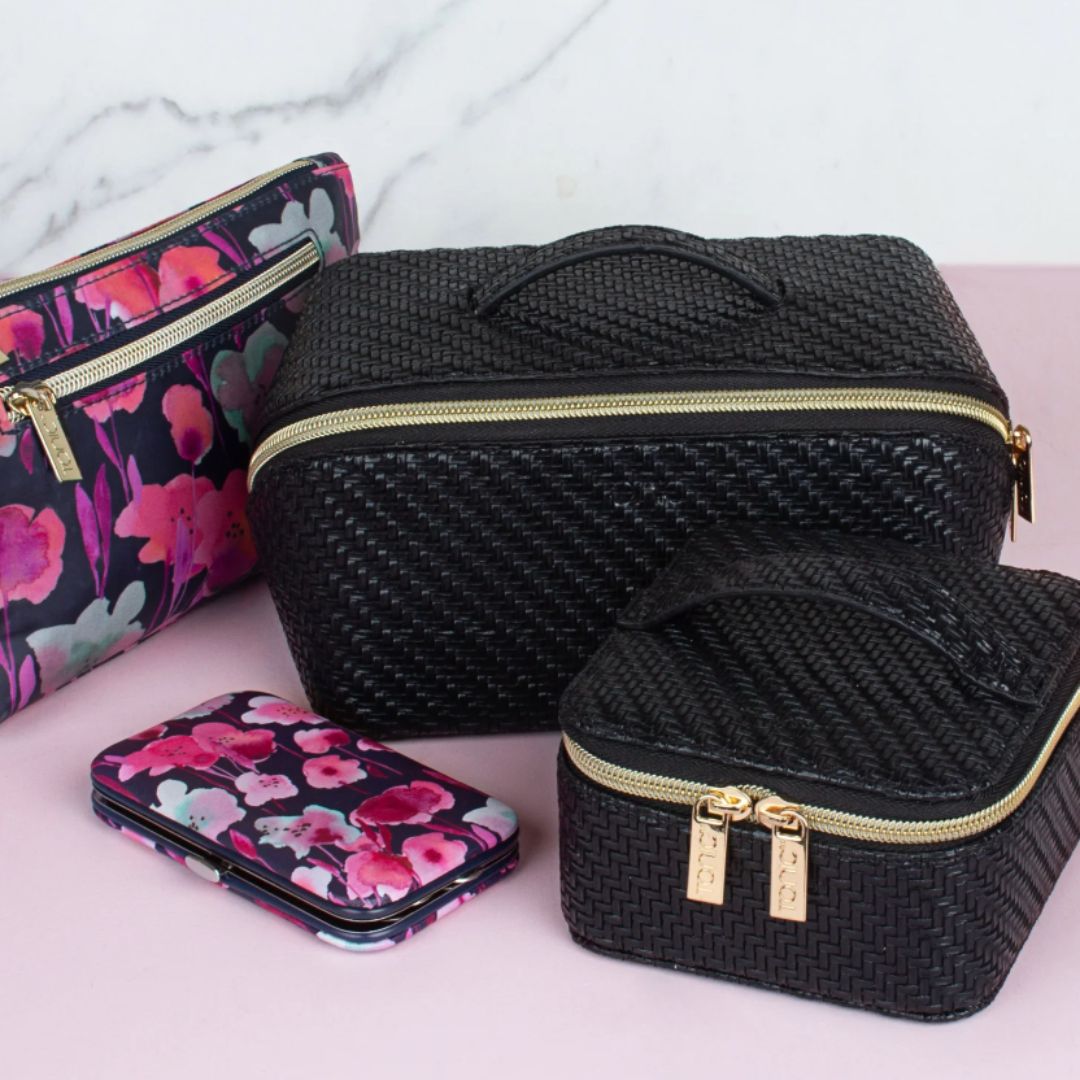 Herringbone Jewellery Cube | Licorice