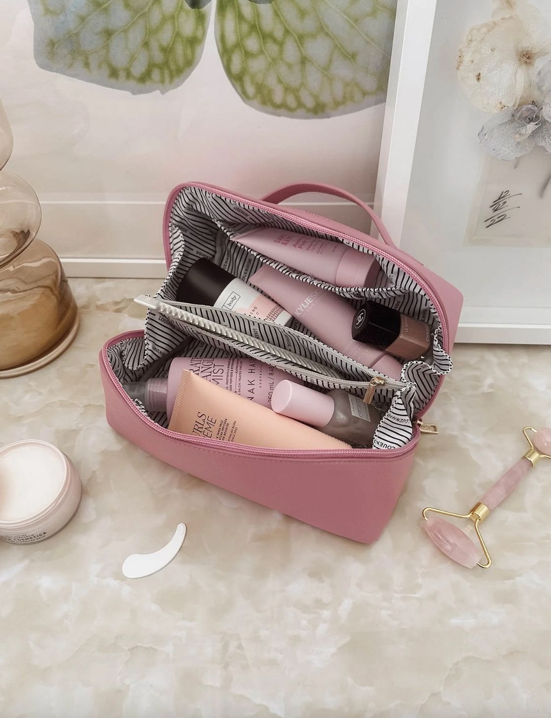 Mary Cosmetic Bag | Bubblegum Pink