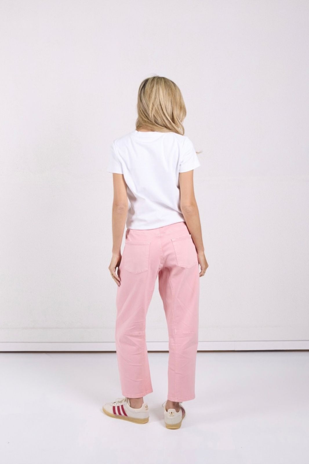 Leo Barrel Jean | Sand Blush