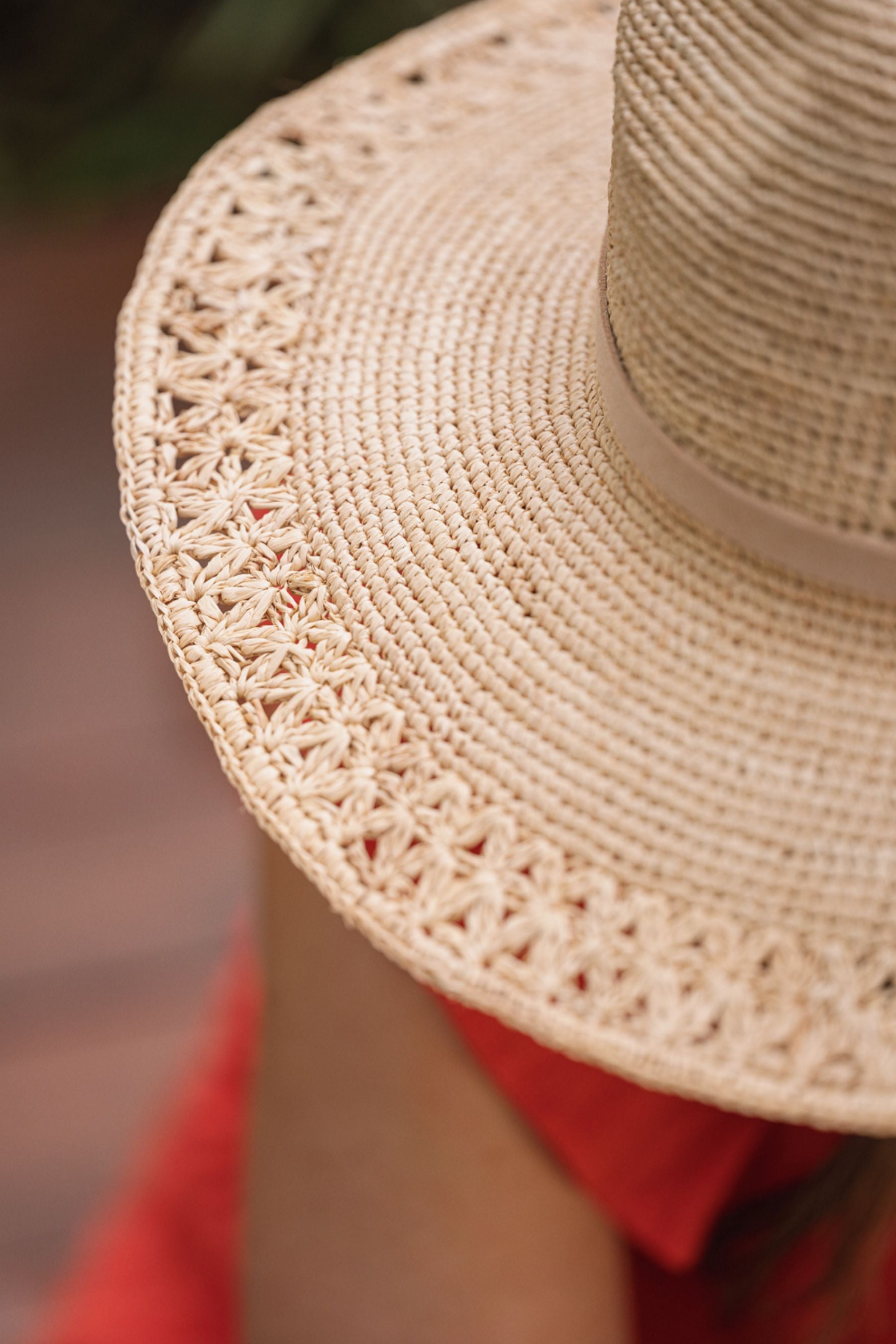 Hat | Charlie Panama Crochet Edge