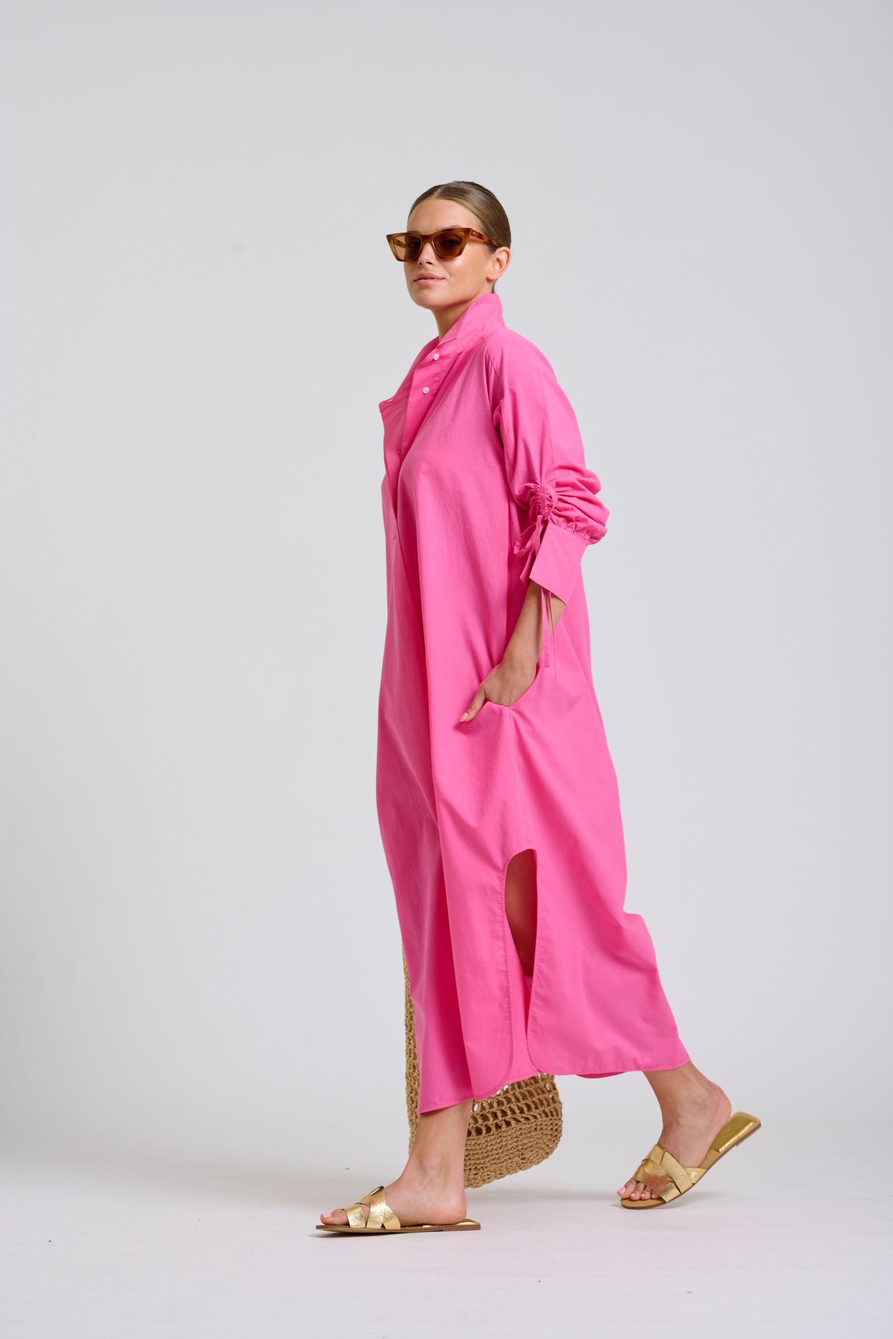 The Millie Dress | Hot Pink
