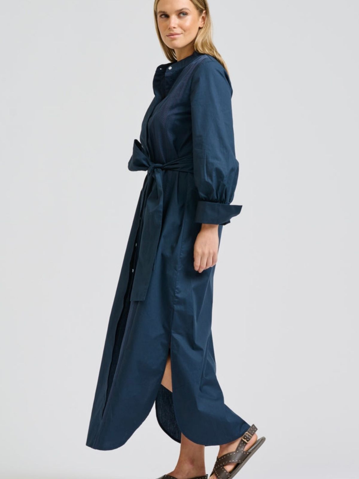 Coco Longline Dress | French Navy