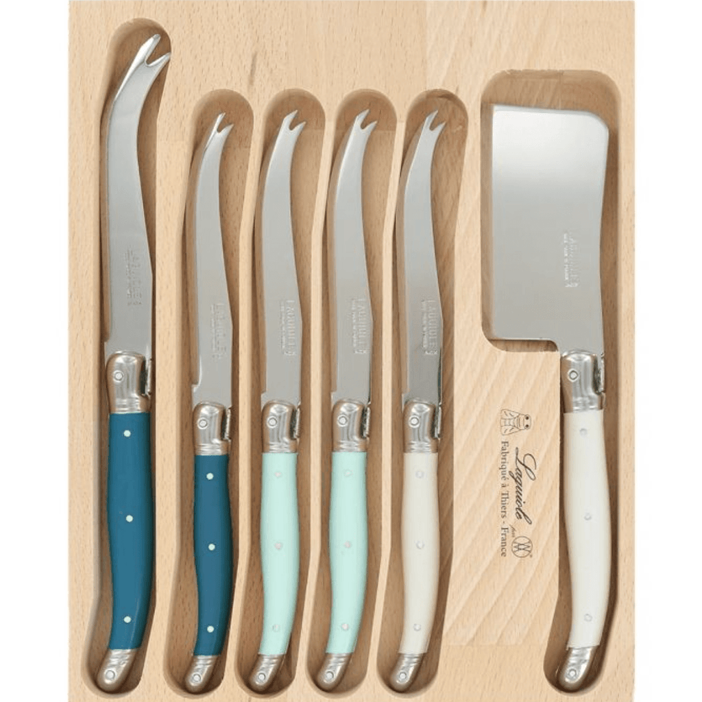 Andre Verdier  6pce Cheese Knife Set | STZ available at Rose St Trading Co