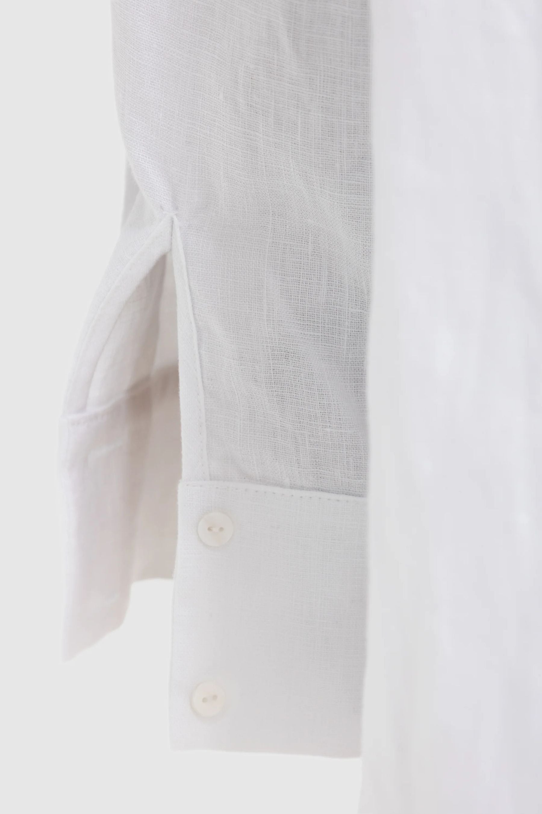Luna Linen Shirt | White