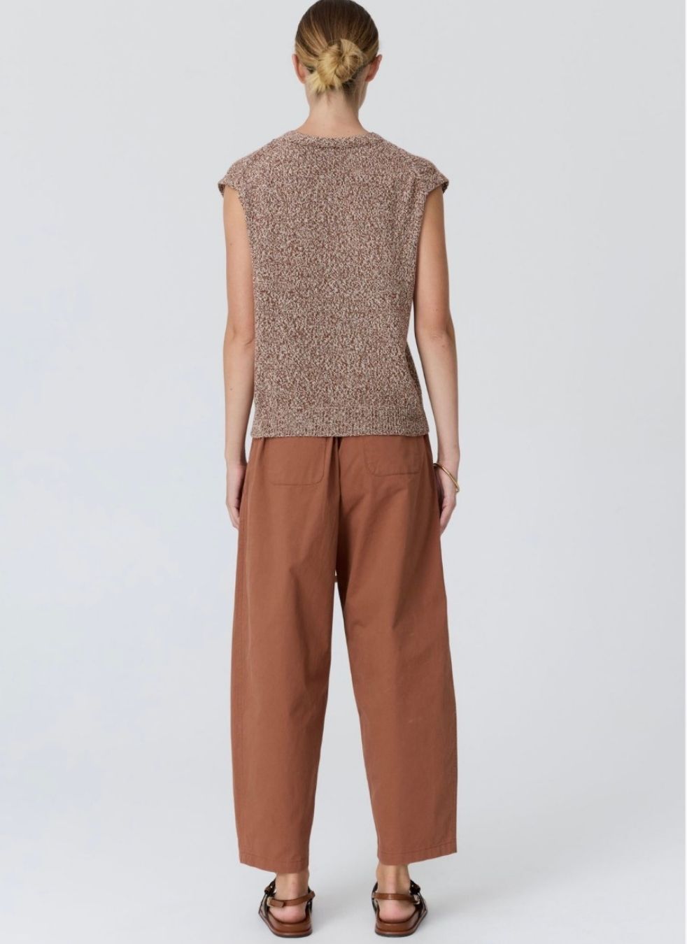 Rye Knit Vest | Toffee