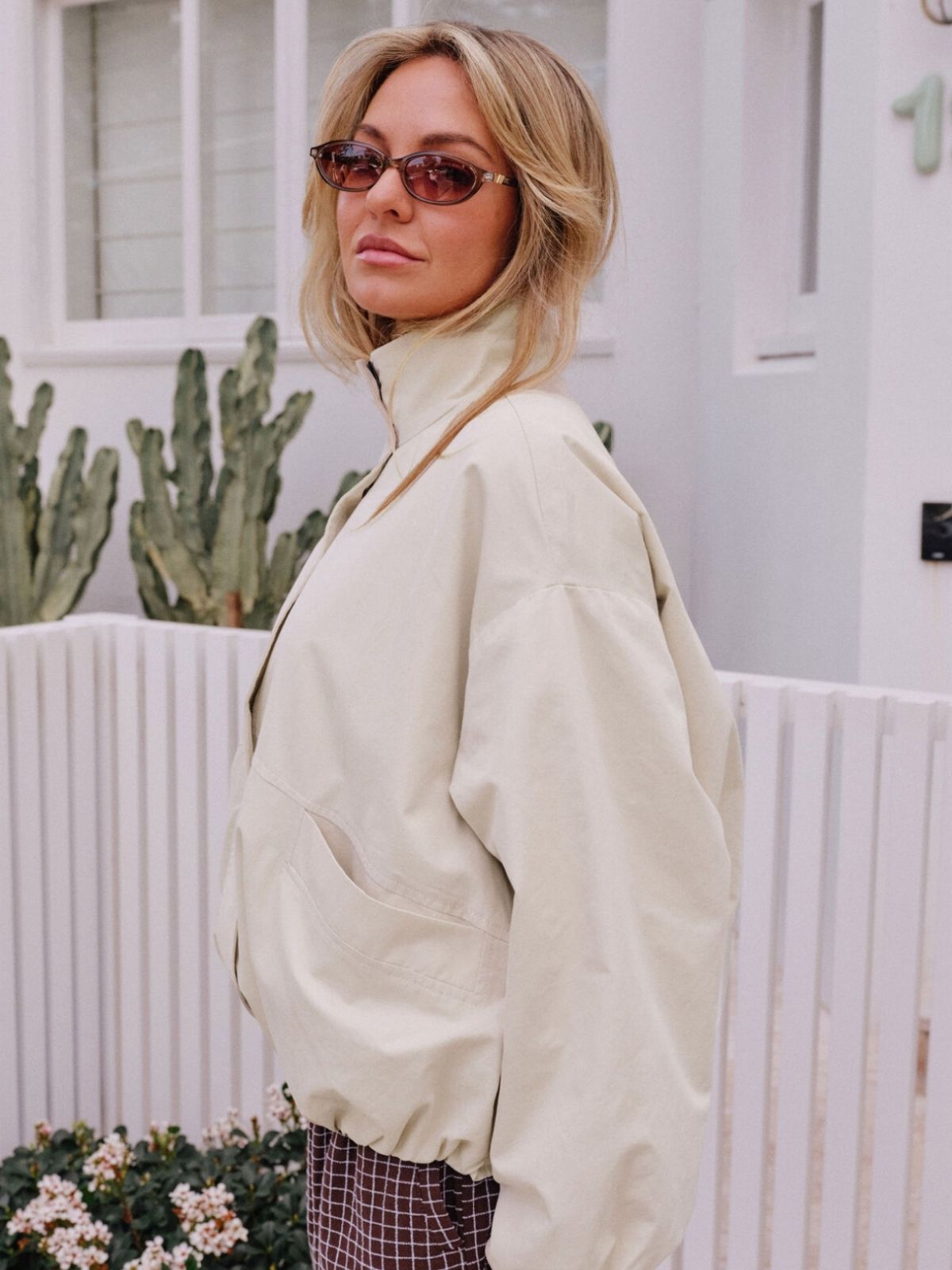 Gwen Bubble Jacket | Putty