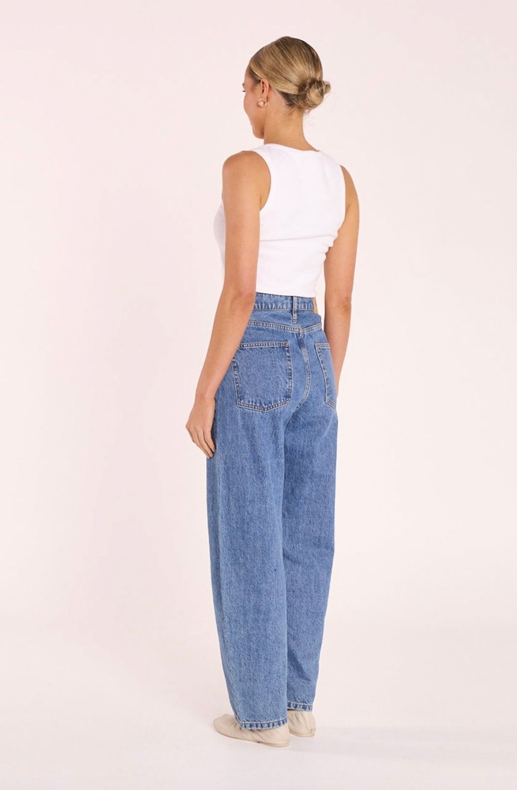 Lola Barrel Jean | Deep Blue