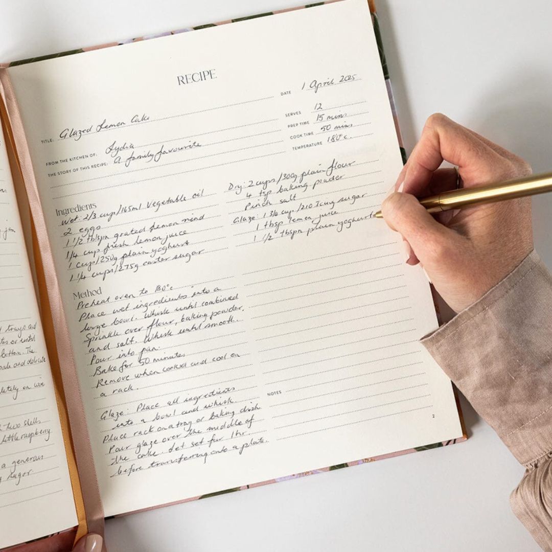 Heirloom Recipe Book | Peaches
