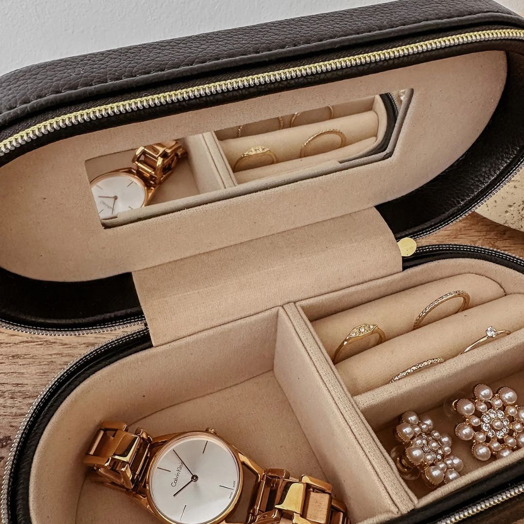 Charlee Jewellery Box | Black