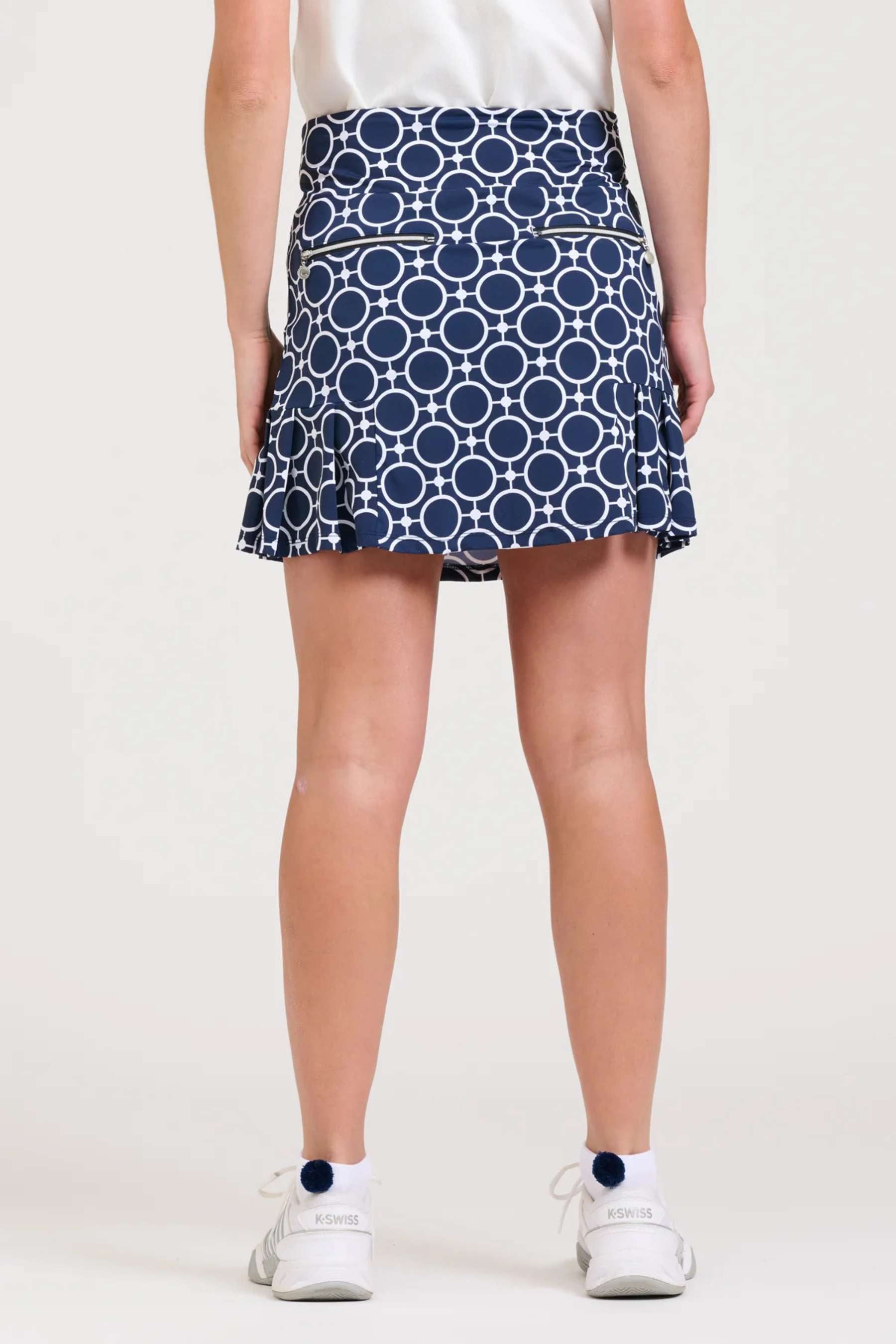 Barwon Short Skort | Circle French Navy/White