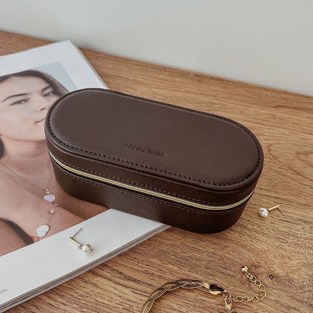 Charlee Jewellery Box | Chocolate