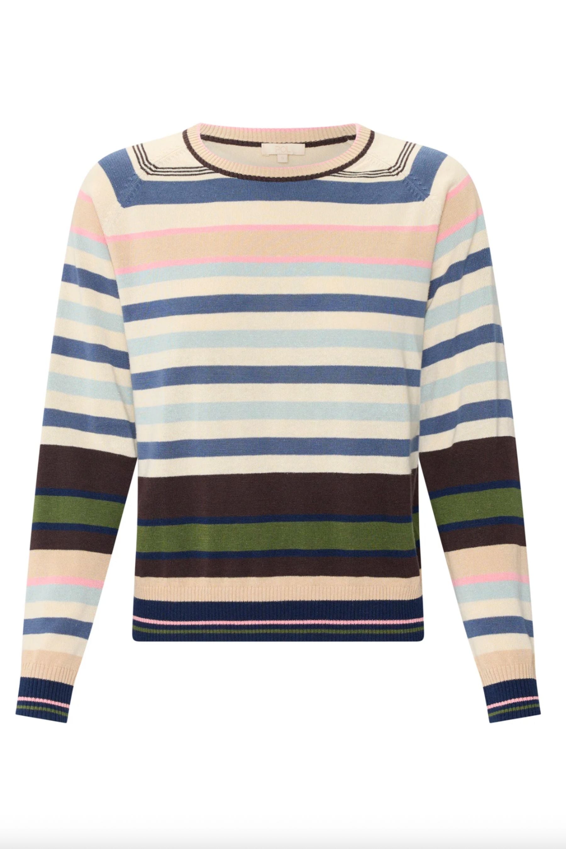 Sela Multi Knit | Blue Multi