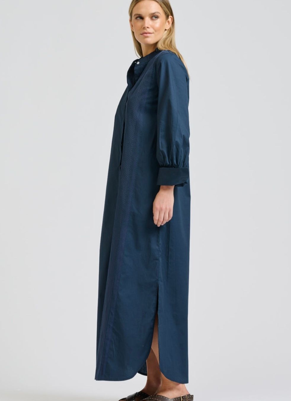 Coco Longline Dress | French Navy