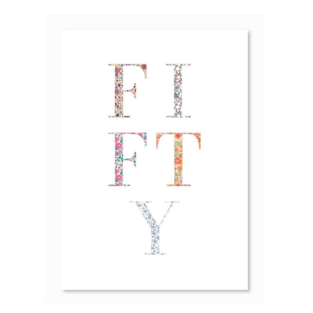 Card | Ditsy 50