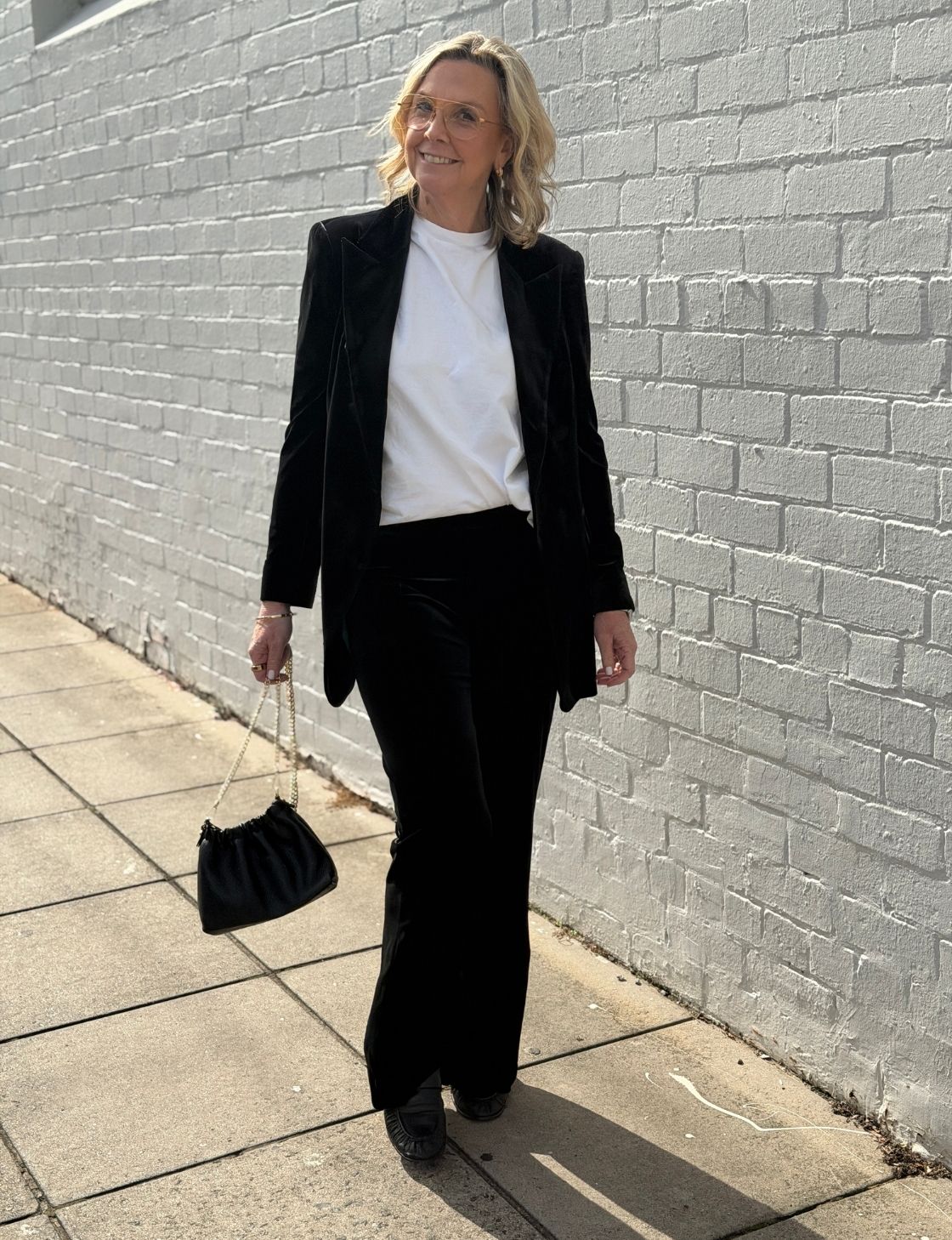 Velvet Blazer | Black