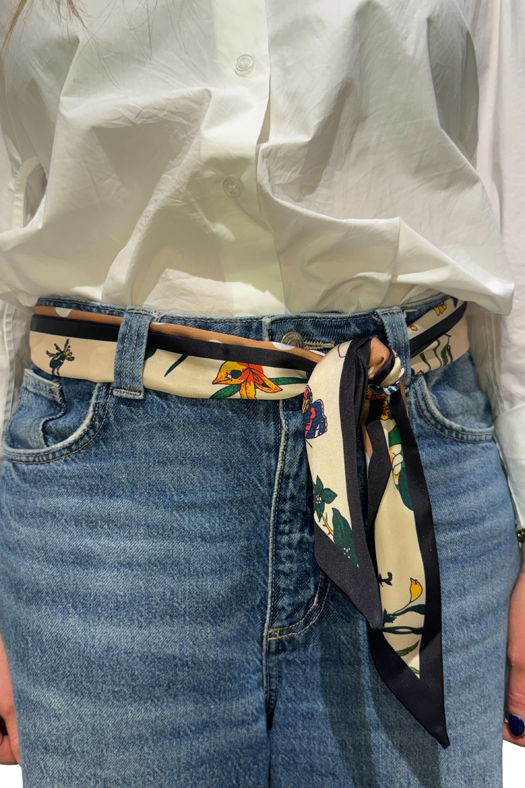 Scarf | Polka Dot &amp; Butterfly Scarf