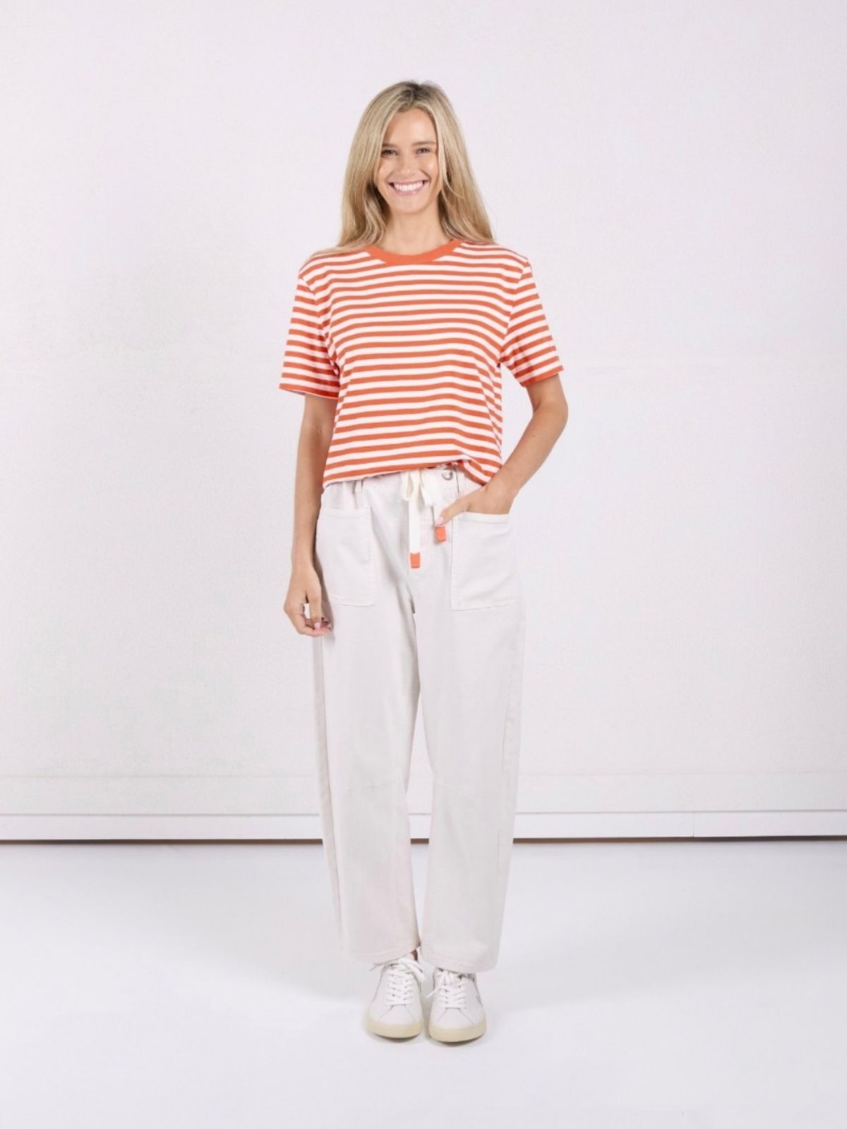 Carter Barrel Jean | Sand
