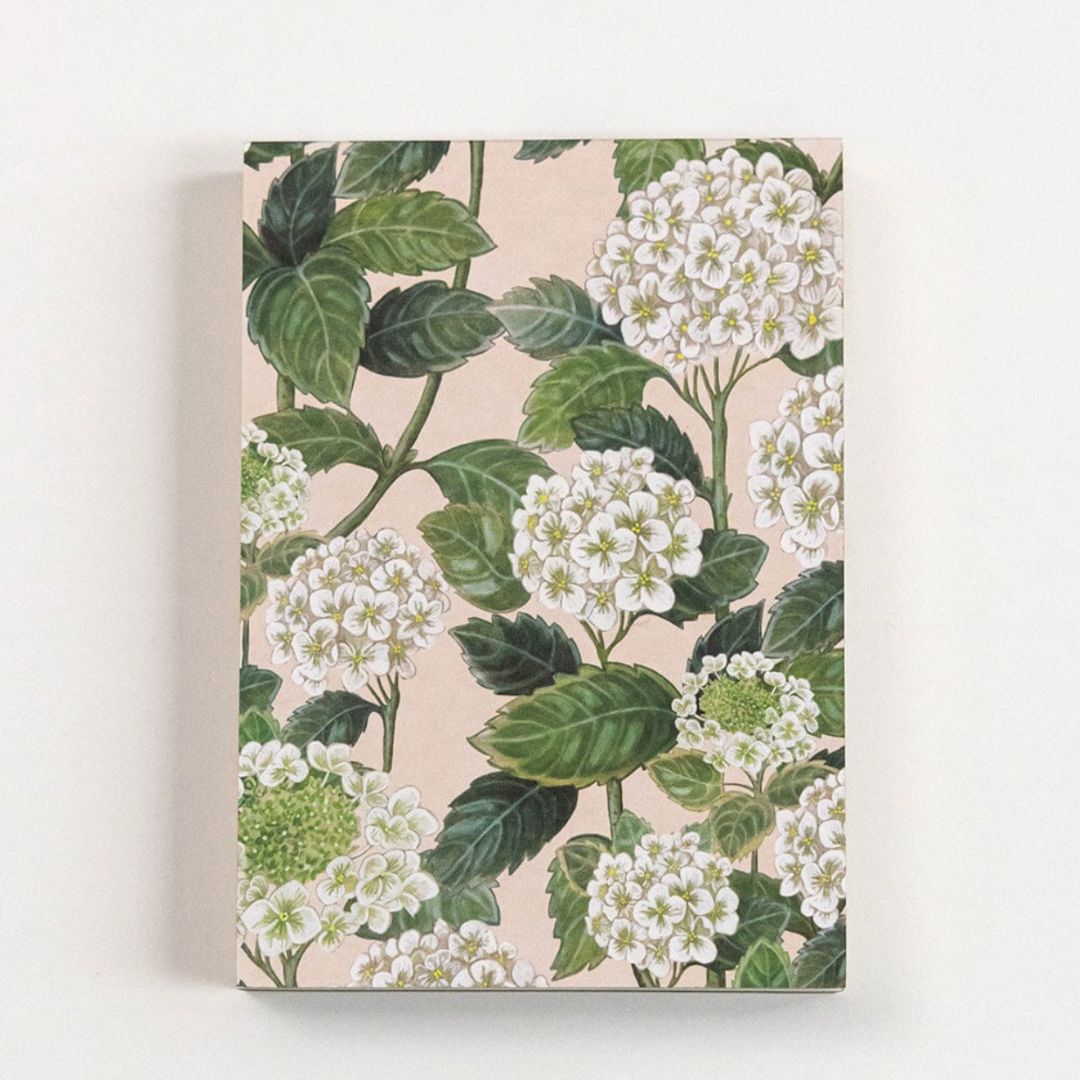 Hydrangea Notepad Mini Jotter
