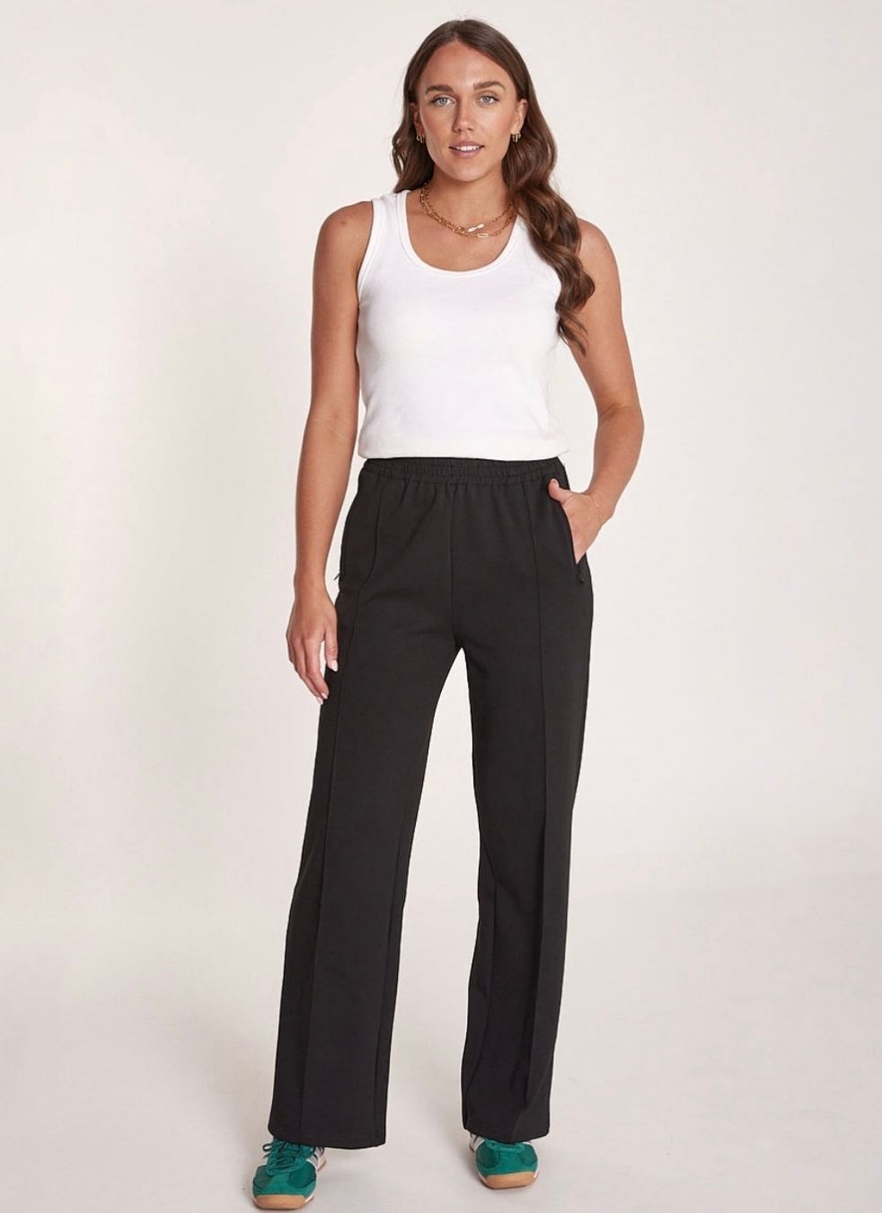 Noah Wide Pant | Black