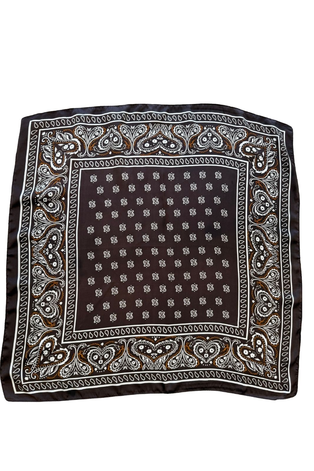 Scarf | Chocolate Bandana Print