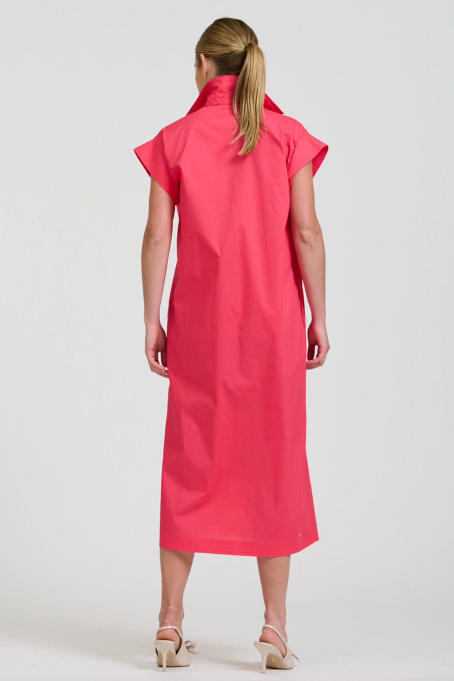 The Fifi Shirt Dress | Berry Crush