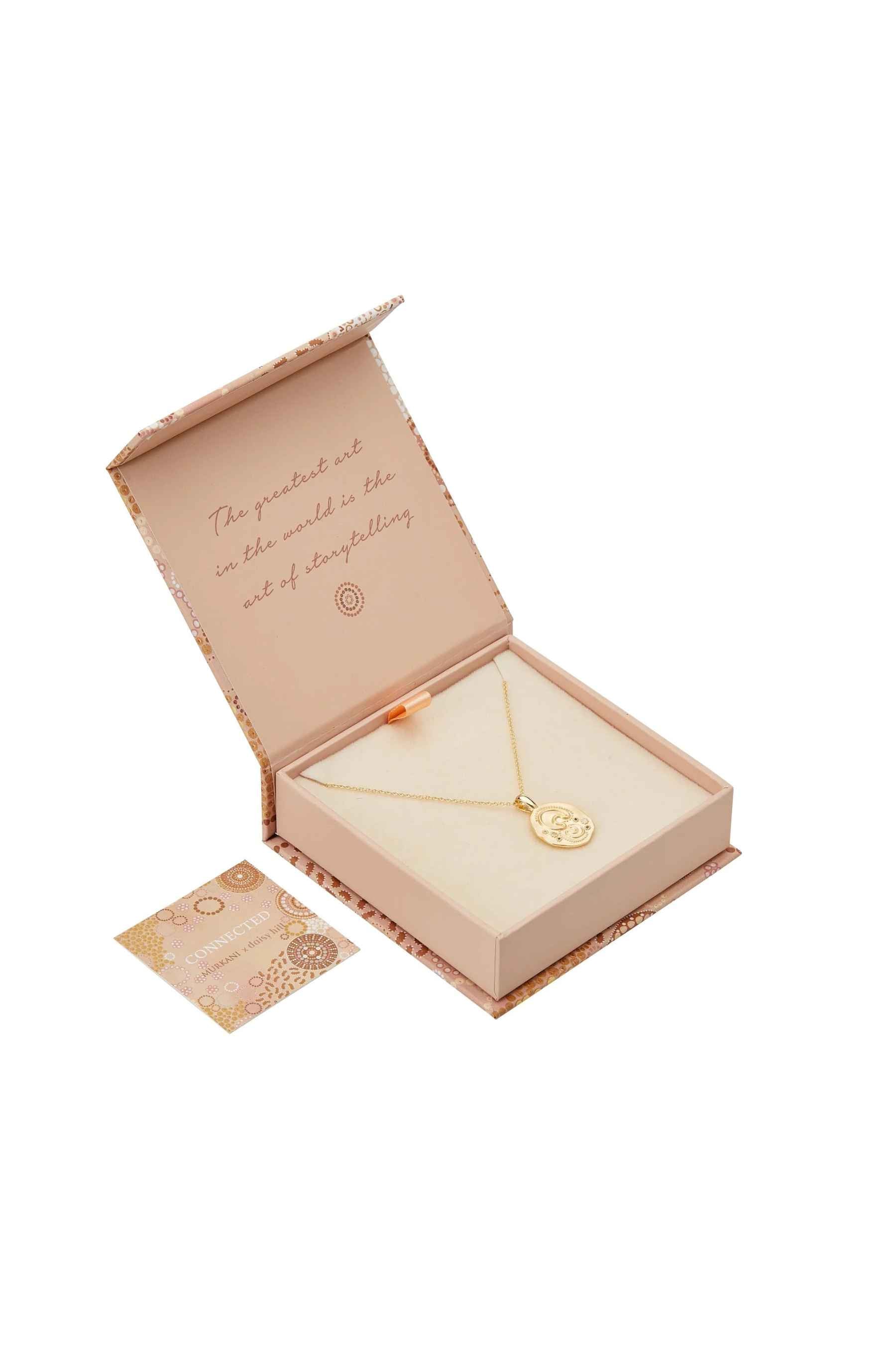 Ocean Dreamer Pendant Necklace |18KT YG Plate