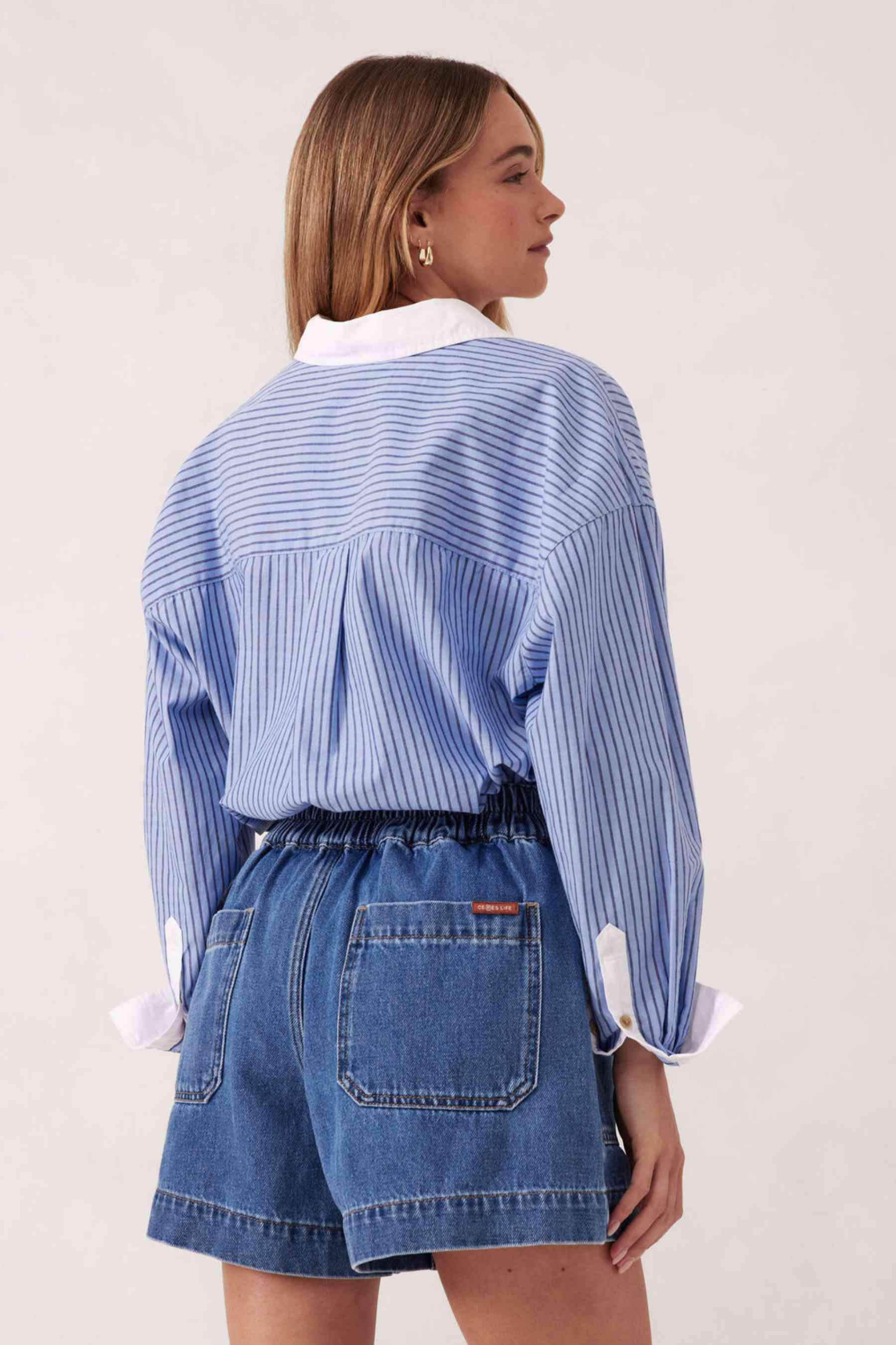 Weekender Short | Fresh Indigo